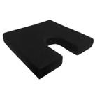 Almofada Ortopédica Quadrada Para Cóccix Com Orificio Capa Protetora Blendcare