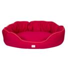 Almofada Oval Sarja Lisa Pink M