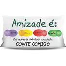 Almofada Palito Personalizada Amizade Almofada Palito Personalizada Amizade