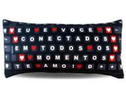 Almofada Palito Personalizada Namorados