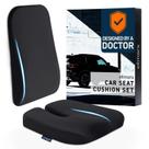 Almofada para Assento de Carro Elmara Doctor - Suporte Lombar Ergonômico