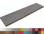Almofada para banco externo 180x40x5 cm antiderrapante lavável