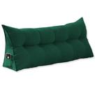 Almofada Para Cabeceira Bruna 140cm Suede Verde