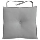 Almofada Para Cadeira 40x40cm Moond - Cinza