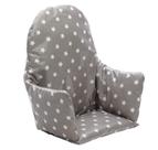 Almofada para Cadeira Alta IKEA Antilop - Modelo Messy Me (Cinza)