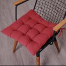 Almofada Para Cadeira Futton Ox 40x40cm - Vermelho