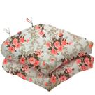Almofada Para Cadeira Futton Solid Estampado 40x40cm - Rosa 2PÇS