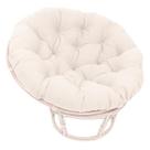 Almofada para Cadeira Papasan Blazing Needles 132x132x15 cm Natural