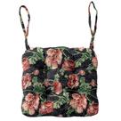 Almofada para Cadeira vctops Estampa Floral 41 x 41 cm Macia com Amarração