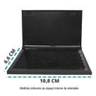 Almofada Para Carimbo N3 Preto com Tinta Aplicada 10,8 x 6,6 Almofada Para Carimbo N3 Preto com Tinta Aplicada 10,8 x 6,6