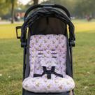 Almofada Para Carrinho de Bebê Menina Universal URSA ROSA