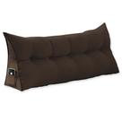 Almofada para Leitura e Descanso Suede Marrom 90cm - Belliv Decor Almofada para Leitura e Descanso Suede Marrom 90cm - Belliv Decor