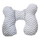 Almofada Para Pescoço Com Apoio de Cabeça para Bebe Cadeirinha e Bebê Conforto Passeio Chevron Cinza Almofada Para Pescoço Com Apoio de Cabeça para Bebe Cadeirinha e Bebê Conforto Passeio Chevron Cinza