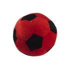 Almofada pelucia bola p - 15 cm vermelha e preta Almofada pelucia bola p - 15 cm vermelha e preta
