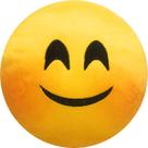 Almofada Pelúcia Emoji Bordado Emoticon Whatsapp 28x28 CM