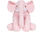 Almofada Pelúcia Infantil Elefante Gigante Rosa 60cm 7562 Buba
