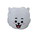 Almofada Pelúcia Manta Bt21 Infantil 2 em 1 Branca e Azul Claro Miniso Brasil Almofada Pelúcia Manta Bt21 Infantil 2 em 1 Branca e Azul Claro Miniso Brasil