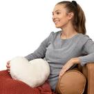 Almofada Pesada Hugimals Heart to Hug Ivory (2,27 kg) - Para Adultos