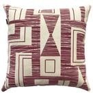 Almofada Plaid Soft Vinho 40x40cm - Serigrafada Frente e Verso Almofada Plaid Soft Vinho 40x40cm - Serigrafada Frente e Verso