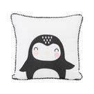 Almofada Pompom Woodland Pinguim Almofada Pompom Woodland Pinguim