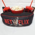 Almofada Porta Pipoca Harry Potter E Netflix