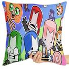 Almofada Premium 45x45 castle crashers jogo