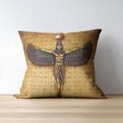 Almofada Premium 45x45 Deusa Isis colorida
