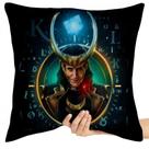 Almofada Premium 45x45 loki chifres