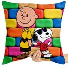Almofada Premium 45x45 snoopy charlie brown