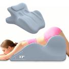 Almofada prona LizhSynergy Contoured Support Memory Foam Blue