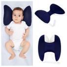 Almofada Protetor De Pescoço Borboleta Azul Baby Pil