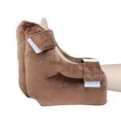 Almofada protetora de calcanhar EZ Assistive Velour Foot Pillow Brown