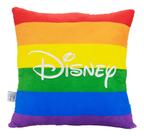 Almofada Quadrada Arco-íris Presente Amor Lgbt - Disney