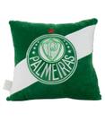 Almofada Quadrada Escudo Bordado 36x36cm Fofinho Sala ou Quarto