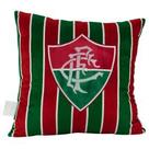 Almofada quadrada escudo time 36x36cm - fluminense