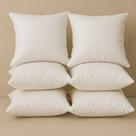 Almofada Refil 45x45 Espuma Flocada Antialérgica Premium Firme e Macio para Sofá Cama e Decoração
