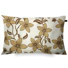 Almofada Retangular 30x50cm Firenze Floral Bege Almofada Retangular 30x50cm Firenze Floral Bege