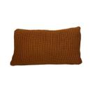 Almofada Retangular de Tricot Terracota