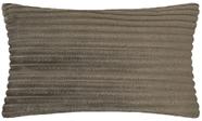 Almofada Retangular Flanel Pelúcia Tabaco 50x28cm