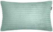 Almofada Retangular Flanel Pelúcia Verde 50x28cm