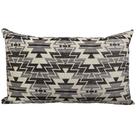 Almofada Retangular Jacquard Tripolli Nilo 30x50cm Preta