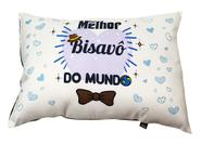 Almofada Retangular Personalizada Melhor Bisavô do Mundo