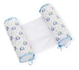 Almofada Rolinho Segura Bebe Elefante Azul