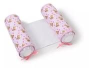Almofada Rolinho Segura Bebe MENINA - URSA ROSA PERI