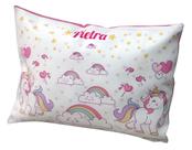 Almofada Rosa Personalizada de Unicórnio