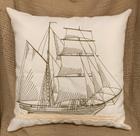 Almofada Rústica Barco - Decortextil