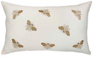 Almofada Sarja 35x52 C/Bordado Fino C/Presponto Abelha
