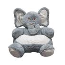 Almofada Senta Bebê Sofázinho De Pelúcia Elefantinho KitStar Almofada Senta Bebê Sofázinho De Pelúcia Elefantinho KitStar