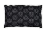 Almofada Seven20 Star Wars preta lombar branca 38x61cm Almofada Seven20 Star Wars preta lombar branca 38x61cm