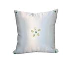 Almofada Shantung Branco com Pedras